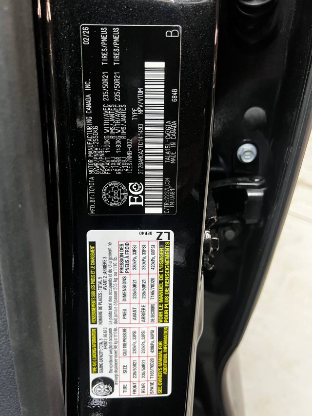 Lexus RX 350 TI Fsport 3 — photo 19 of 45, VIN …141493